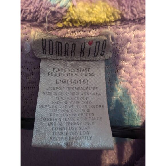 Komar kids plush robe size youth large - Picture 3 of 3